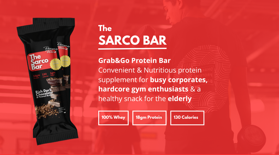 Sarco Bar product display panel