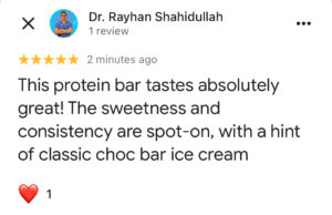 Dr. Rayhan Shahidullah from SureCell Clinic gave a wonderful review of The Sarco Bar