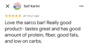 Gym Fitness Trainer Saif Karim from Gold's Gym Bangladesh gave a review about The Sarco Bar®